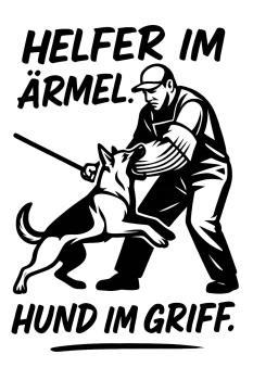 Preview: Hoodie "Helfer im Ärmel"